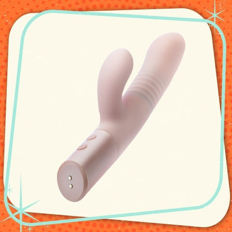 Oh Bunny! Catch It in Action! Fraya Thrusting Shaft Powerful Rabbit Vibrator