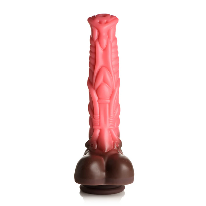 Deluxe Centaur 10 inch Vibrating & Thrusting  Silicone Fantasy Horse Dildo