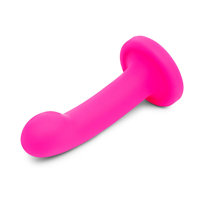 Pop Strap on Dildo & Harness Set in Pink Silicone - 5 inches