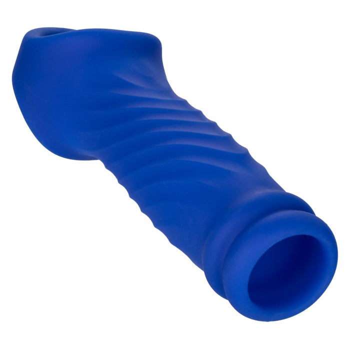 Admiral™ Liquid Blue Silicone Wave Penis Extension