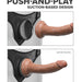 Body Dock Suction Cup Strap-On Suspenders (for Large Dildos)