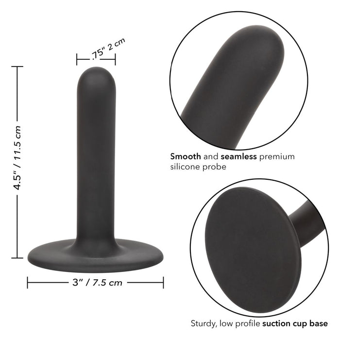 Boundless 4.5 Inch Slim Silicone Dildo