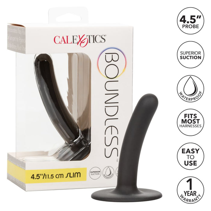 Boundless 4.5 Inch Slim Silicone Dildo