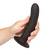 Boundless 7 Inch Smooth Black Silicone Dildo