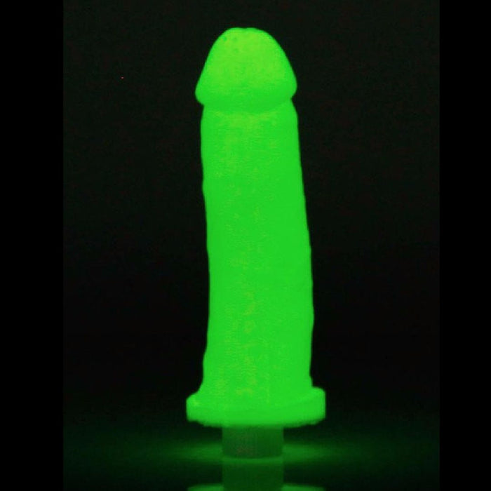 Clone A Willy Vibrating Silicone Penis Casting Kit - Glow In the Dark Green