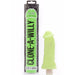 Clone A Willy Vibrating Silicone Penis Casting Kit - Glow In the Dark Green