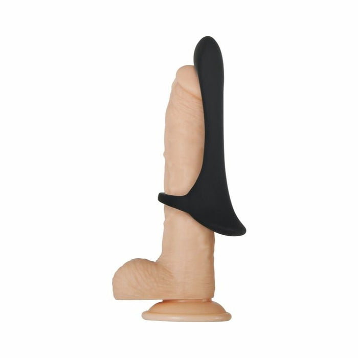 Cock Armor Vibrating Black Cock Ring and Penis Support