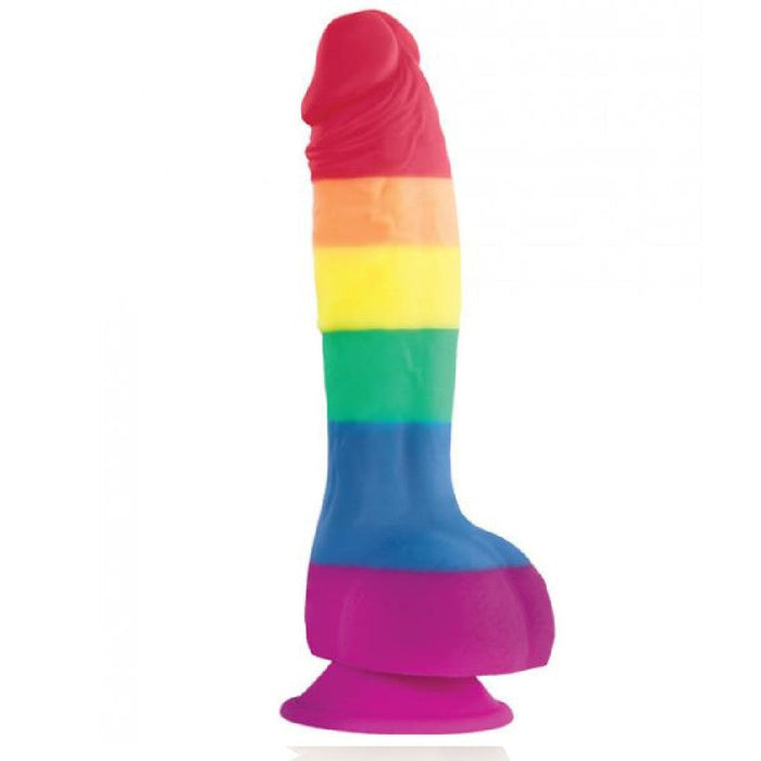 Colours Pride Edition Rainbow Silicone 6 Inch Dildo