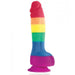 Colours Pride Edition Rainbow Silicone 6 Inch Dildo