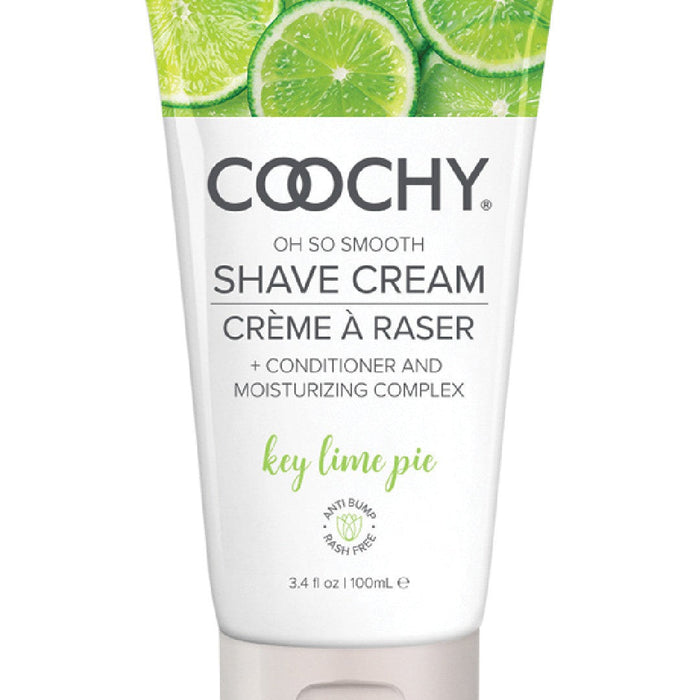 Coochy Oh So Smooth Shave Cream - Key Lime Pie 3.4 oz tube 