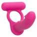 Double Diver Vibrating Pink Cock Ring for Double Penetration