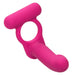 Double Diver Vibrating Pink Cock Ring for Double Penetration