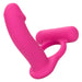 Double Diver Vibrating Pink Cock Ring for Double Penetration