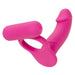 Double Diver Vibrating Pink Cock Ring for Double Penetration