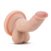 Dr. Skin 4 Inch Mini Cock Dildo with Balls - Vanilla (for Beginners)