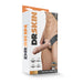 Dr Skin 7 Inch Hollow Penis Strap On by Blush - Vanilla box