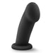 Elvira Firm Thick Silicone 6 Inch Dildo - Black