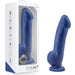 Ergo Silicone Suction Cup 7.5 Inch Dildo - Indigo