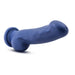 Ergo Silicone Suction Cup 7.5 Inch Dildo - Indigo