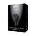 Packaging for a product named "Evo Penis Masturbator with Head & Shaft Vibrations" from the Snail Collection by Snail Vibe. The predominantly black box features an image of the masturbator, which has a spiral design. The tagline "Unroll your pleasure" is printed at the bottom, promising an intense pleasure experience.