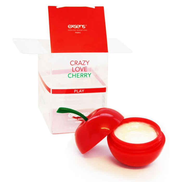 Exsens Crazy Love Flavored Nipple Arousal Cream - Cherry - 8ml