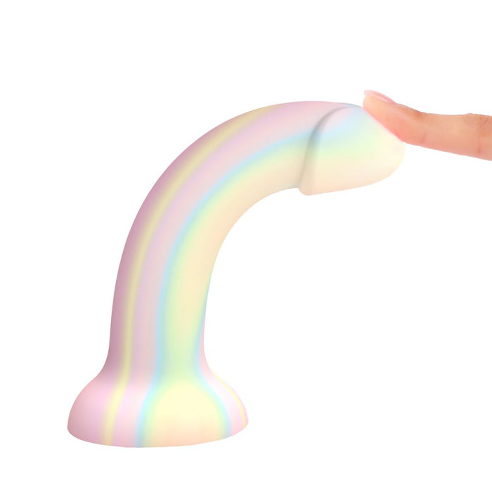 Fantasia Glow in the Dark 7 inch Silicone Dildo