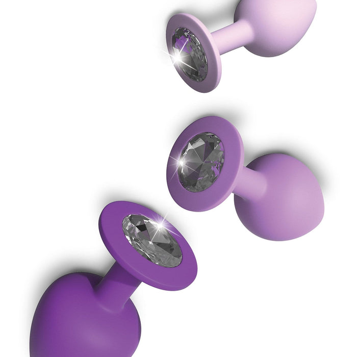 Pipedream Products Butt Plug Fantasy For Her Little Gems Silicone Anal Trainer Set