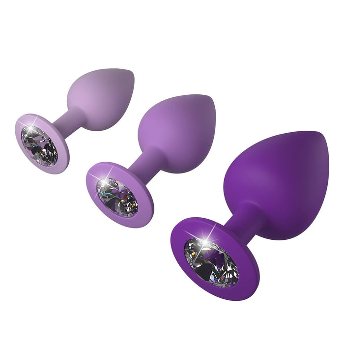 Pipedream Products Butt Plug Fantasy For Her Little Gems Silicone Anal Trainer Set