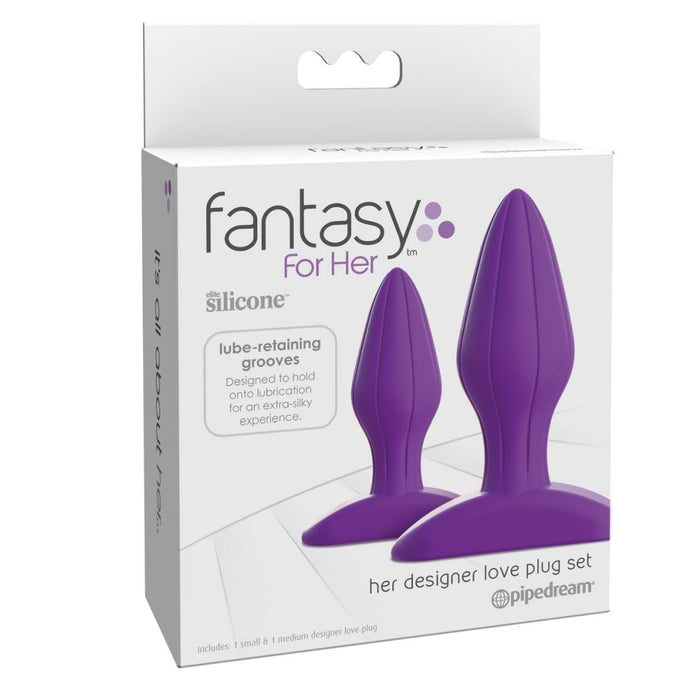 Fantasy For Her Silicone Anal Love Plug Set