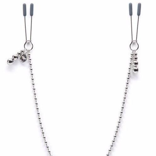 Fifty Shades Darker At My Mercy Beaded Chain Nipple Clamps