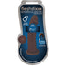 Fleshstixxx 6 Inch Bendable Silicone Dildo - Chocolate