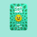 The vibrant green packaging of Flintts Mouth Watering Mints - Mint Flavor, ideal for relieving dry mouth, showcases a central cartoon fish and leaf patterns. The phrase "Mint 200" shines brightly, highlighting its vegan-friendly formula. The net weight is 0.7 oz (15g).