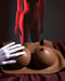 Gender X Wearable Silicone D Cup Breasts - Chocolate