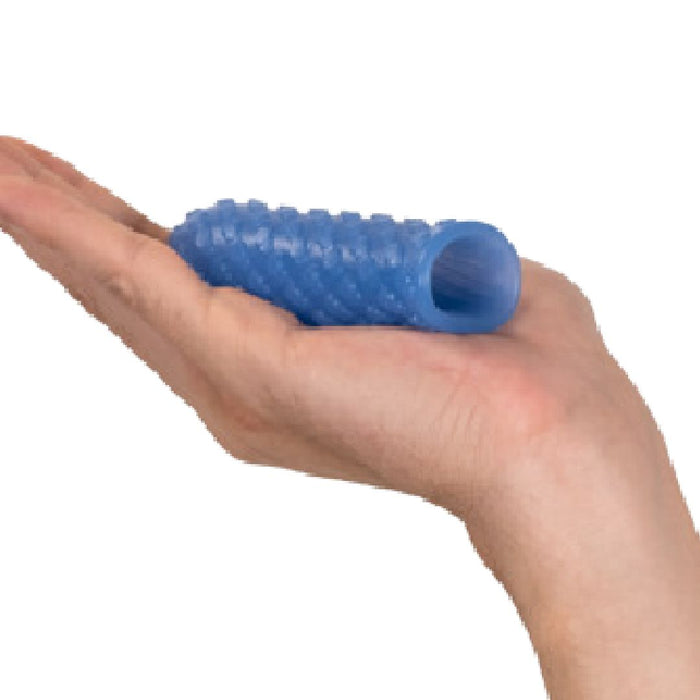 Ghost Discreet Reversible Silicone Pocket Stroker - Blue