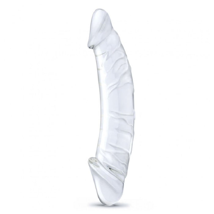 Glas Girthy Realistic Glass 10.5 Inch Double Dildo