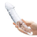 Glas Girthy Realistic Glass 10.5 Inch Double Dildo