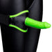 Ouch! Glow in the Dark Thigh Strap-on Set