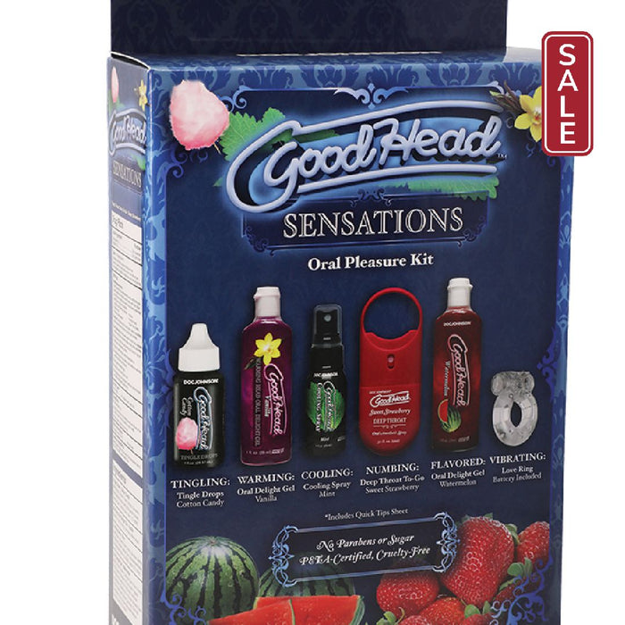 Goodhead Sensations 6 Piece Kit by Doc Johnson  Product Box 