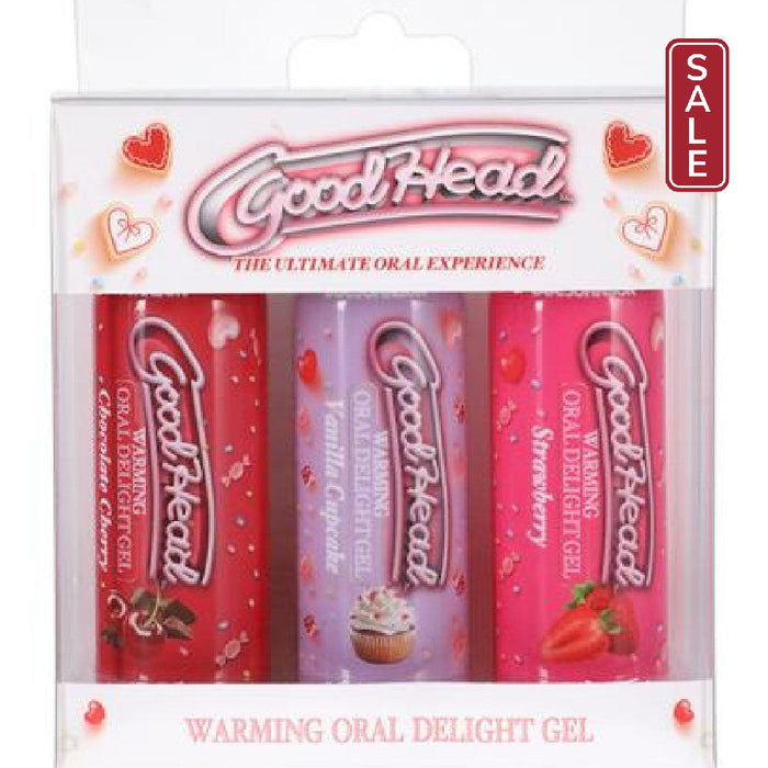 GoodHead Warming Oral Delight Gel 3 Pack