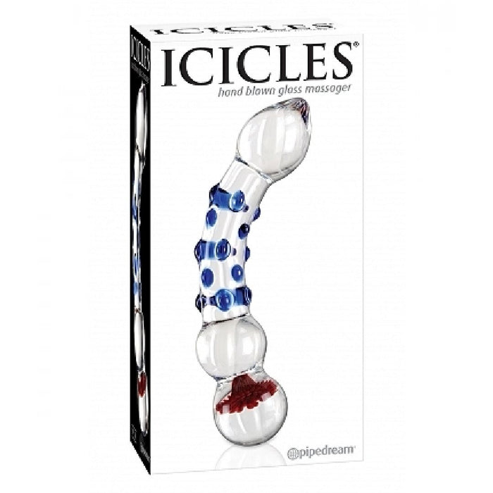 Icicles No.18 Double Ended Glass G-Spot Dildo