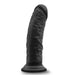 Jammy Silicone Thick 8 Inch Dildo - Black