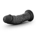 Jammy Silicone Thick 8 Inch Dildo - Black