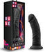 Jammy Silicone Thick 8 Inch Dildo - Black