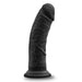 Jammy Silicone Thick 8 Inch Dildo - Black