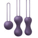 Je Joue Ami Kegel Ball Exerciser Set - Purple upright 