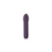 The Je Joue Powerful Internal or External Bullet - Purple is a small, cylindrical vibrator with a rounded tip, designed for personal use and g-spot stimulation. Made from premium silicone by Je Joue, its surface boasts a smooth finish and features plus and minus symbols on the side for adjusting vibration intensity.