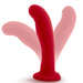 Jezebel Silicone 6 Inch G-Spot Dildo - Crimson Red