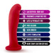 Jezebel Silicone 6 Inch G-Spot Dildo - Crimson Red