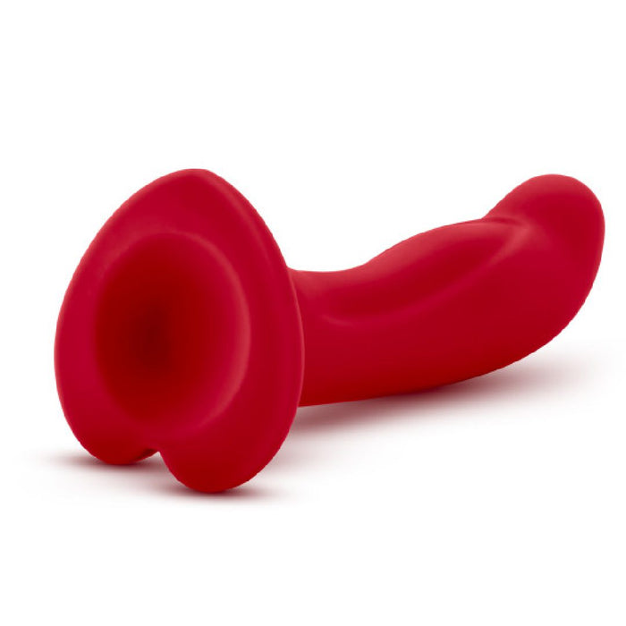 Jezebel Silicone 6 Inch G-Spot Dildo - Crimson Red