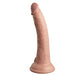 King Cock Elite 7" Silicone Dual Density Dildo - Vanilla